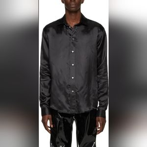 GMBH Jacquard Print Asmud Shirt- Black - Movie used!